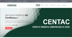 Desktop Screenshot of centac.pt